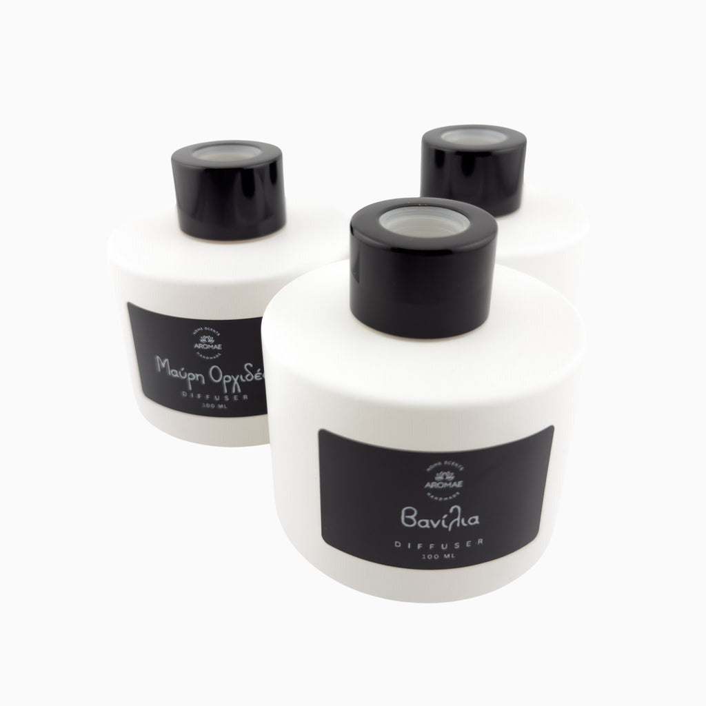 Αρωματικό Diffuser σε Λευκό Ματ Δοχείο (100 ML)
